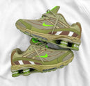 Nike Shox e Supreme Verde Militar c/ Verde Neon