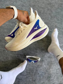 Mizuno Prophecy Neo Vista 2 15 Creme c/ Roxo e Vermelho