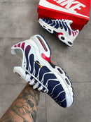 Nike AirMax TN Paris Azul Branco c/ Azul Marinho e Vermelho