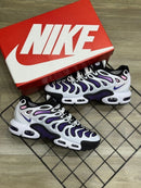 Nike AirMax TN Tunied Branco c/ Roxo e Preto