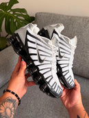 Nike Shox 12 Molas Retrô Branco c/ Preto