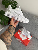 Nike Shox 12 Molas Retrô Branco c/ Prata
