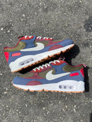 Nike AirMax 90 Azul c/ Verde e Vinho