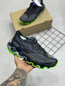 Mizuno Prophecy 15 Preto c/ Verde Limão e Azul