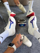 Mizuno Prophecy Neo Vista 2 15 Creme c/ Roxo e Vermelho
