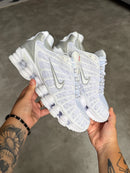 Nike Shox 12 Molas Retrô Branco c/ Prata
