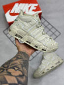 Nike Air More Uptempo Bege c/ Branco