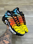 Nike AirMax TN Amarelo c/ Laranja e Azul