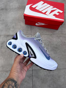 Nike AirMax DN Branco c/ Roxo e Azul