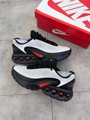 Nike AirMax DN Branco c/ Preto e Vermelho