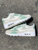 Nike AirMax 90 Branco c/ Verde Menta