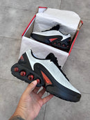 Nike AirMax DN Branco c/ Preto e Vermelho