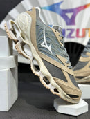 Mizuno Prophecy LS Caqui c/ Cinza Escuro