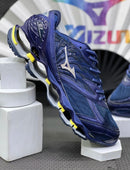 Mizuno Prophecy 8 Azul Marinho c/ Amarelo