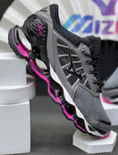 Mizuno Prophecy 9 Cinza c/ Preto e Rosa