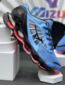 Mizuno Prophecy 9 Azul Serenity c/ Preto e Coral