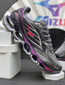 Mizuno Prophecy 6 Cinza c/ Roxo e Vermelho