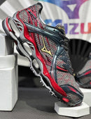 Mizuno Prophecy 1 (RELÍQUIA) Cinza c/ Vermelho