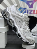 Mizuno Prophecy 1 (RELÍQUIA) Branco c/ Prata