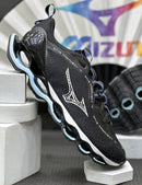 Mizuno Prophecy 13 Preto c/ Branco e Azul Claro
