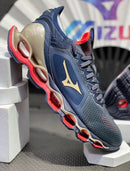 Mizuno Prophecy X WK Azul Marinho c/ Vermelho e Dourado
