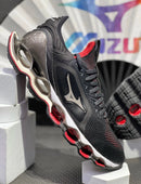 Mizuno Prophecy X WK Preto c/ Vermelho e Prata