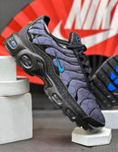 Nike AirMax TN Plus Preto c/ Cinza e Azul
