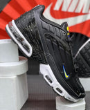 Nike AirMax TN Plus 3 Preto c/ Branco e Amarelo 2