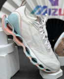 Mizuno Prophecy 11 Branco c/ Rosa e Azul Claro