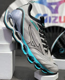 Mizuno Prophecy 11 Cinza c/ Azul Turquesa