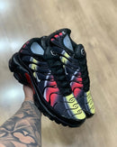 Nike AirMax TN Preto c/ Amarelo e Vermelho