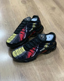 Nike AirMax TN Preto c/ Amarelo e Vermelho