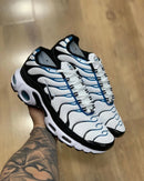 Nike AirMax TN Branco c/ Preto e Azul