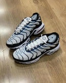 Nike AirMax TN Branco c/ Preto e Azul