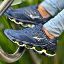 Mizuno Prophecy 8 Azul Marinho c/ Amarelo