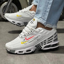 Nike AirMax TN Plus 3 Branco c/ Preto e Vermelho