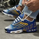 Nike AirMax TN Plus 3 Azul c/ Amarelo e Branco