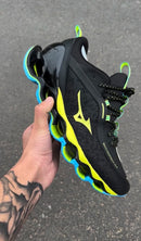 Mizuno Prophecy 13.2 Preto c/ Verde Limão e Azul