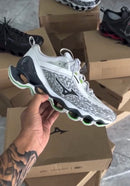 Mizuno Prophecy 13.2 Branco c/ Cinza e Verde
