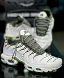 Nike AirMax TN Plus Verde Branco c/ Verde Militar