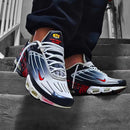 Nike AirMax TN Plus 3 Vermelho Branco c/ Azul Marinho e Vermelho