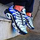 Nike AirMax TN Azul Branco c/ Azul e Preto