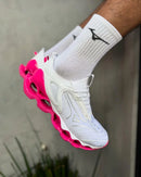 Mizuno Prophecy 14 Branco c/ Rosa
