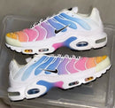 Nike AirMax TN Rosa Branco c/ Rosa e Azul