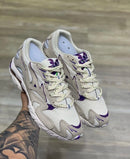 Mizuno Wave Rider 10 Bege c/ Roxo