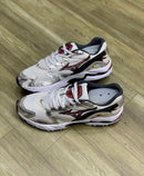 Mizuno Wave Rider 10 Branco c/ Prata e Vinho