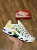 Nike Air Max TN Plus Branco, Verde, Amarelo