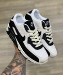 Nike AirMax 90 Branco c/ Preto