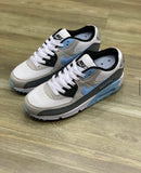 Nike AirMax 90 Branco c/ Azul Bebê