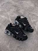 Nike Shox 12 Molas Retrô Preto c/ Prata